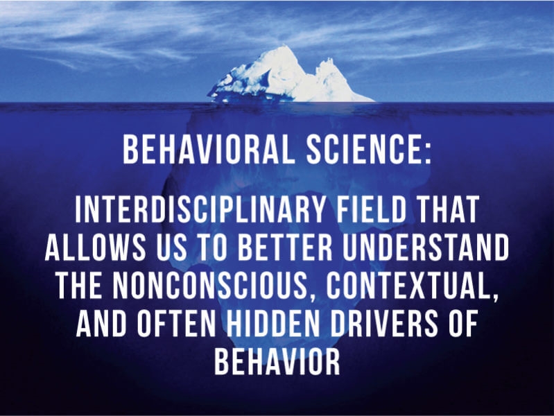 Steering digital messaging with behavioral science insights