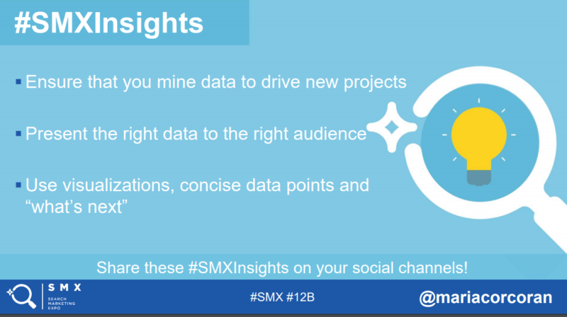 Turning Your Data Into Compelling Stories – SMX Advanced Recap