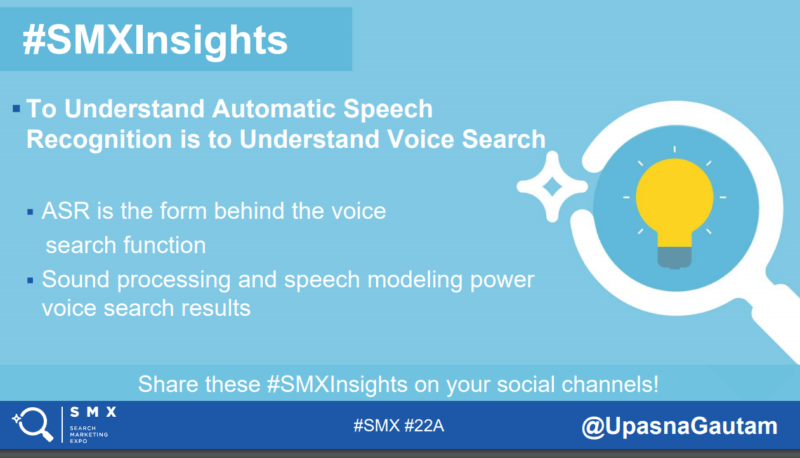 Ask the SMXpert – Optimizing for voice search  and  virtual assistants