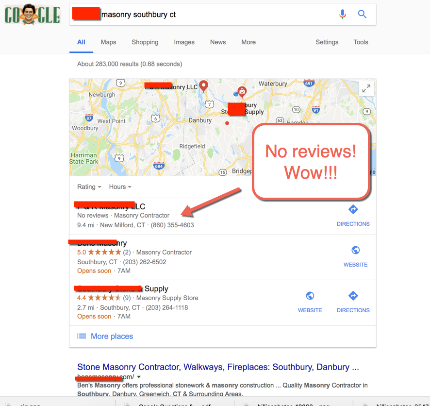 Case Study: How Not Having Online Reviews Lost This Local Business a Job