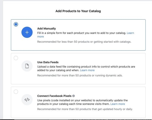 Facebook ad transparency ecommerce strategy add products