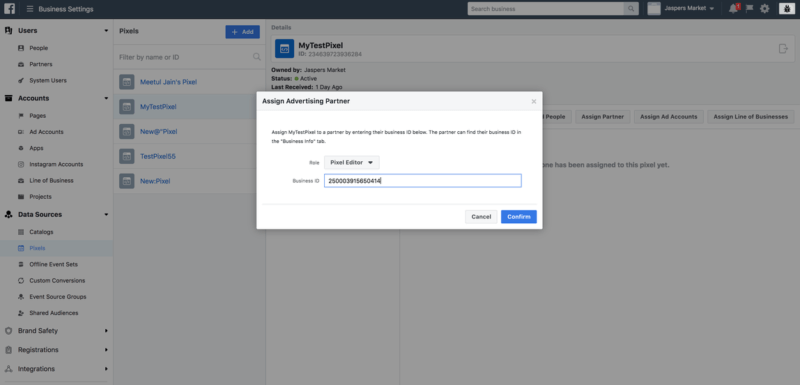 Agencies must now confirm client relationships before enabling Facebook Pixel and event sets