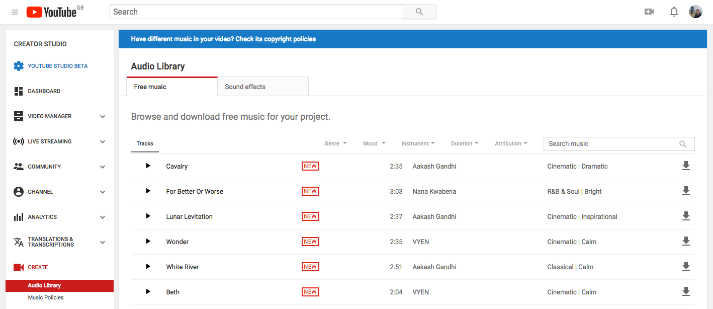 How to Add Music To Instagram - Royalty Free Music Sites - Sked