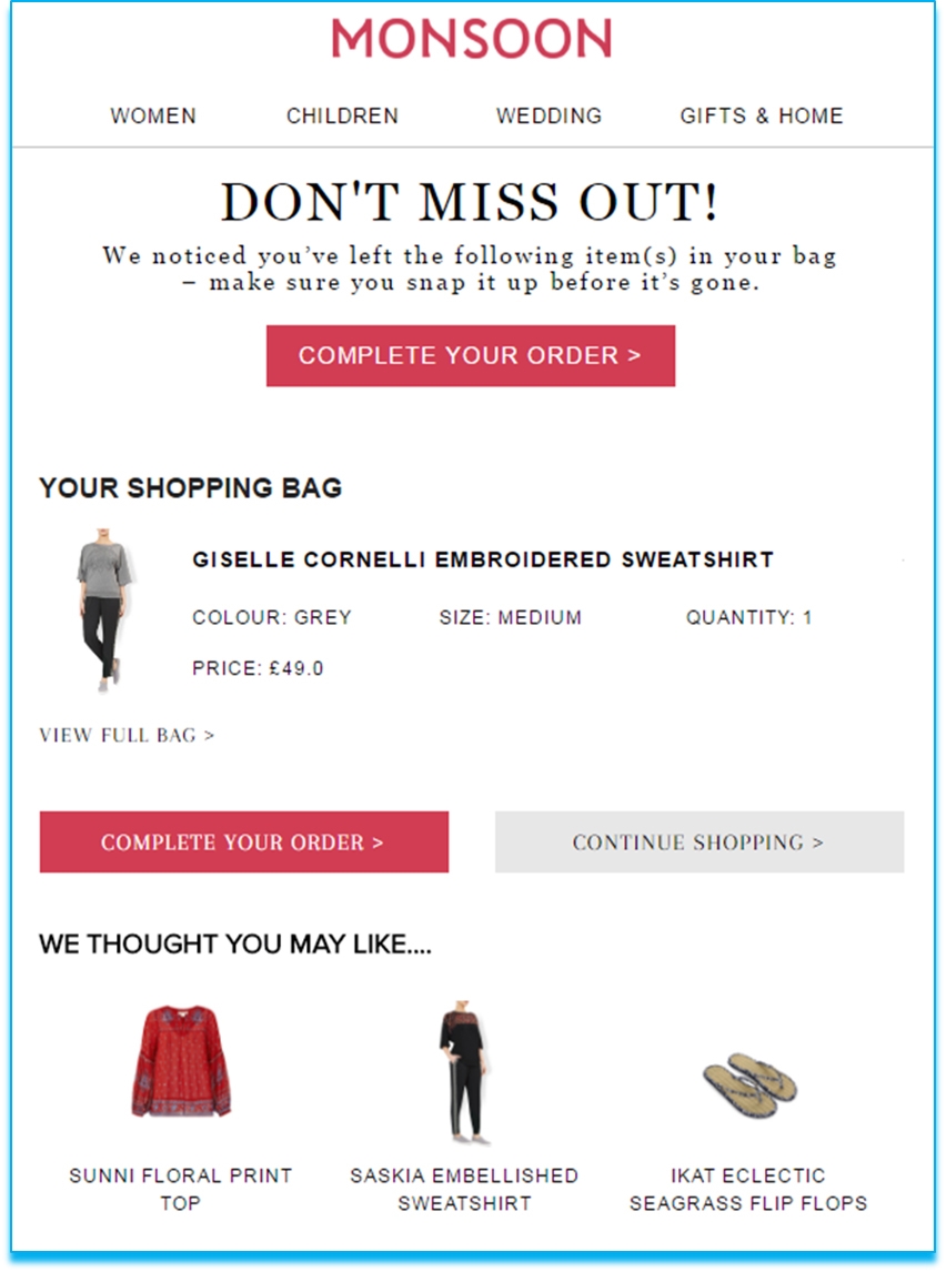How to Create an Abandoned Cart Email Strategy (Without Being Pushy)