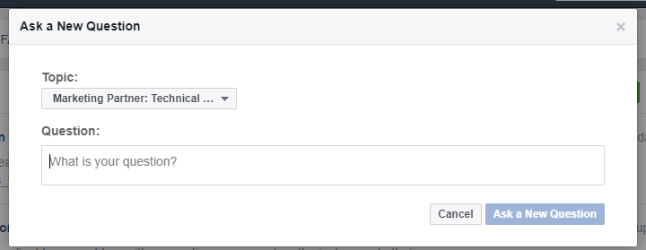 contact facebook direct support