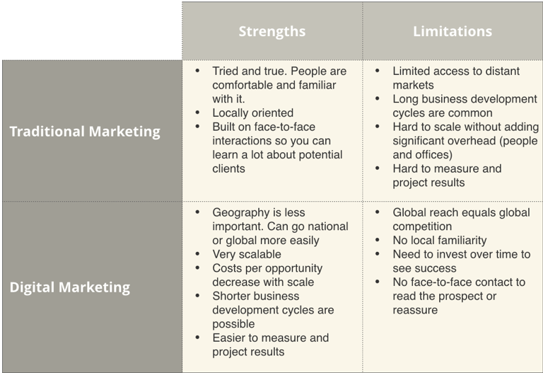 Digital Marketing Strategy for Professional Services