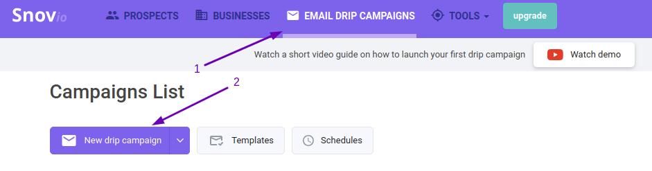 How To Use Automation Email Marketing Tools: Snov.io Drip Campaigns Review
