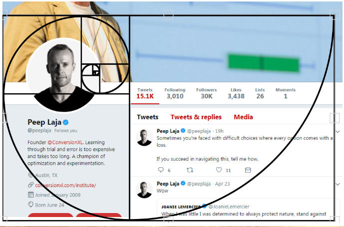8 Web Design Principles to Know in 2019 golden ratio twitter
