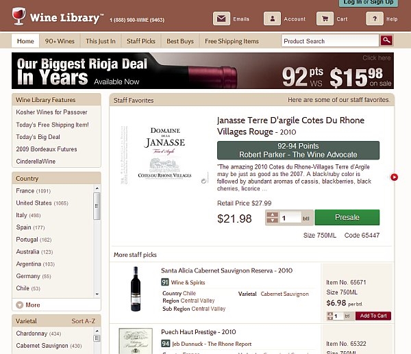 8 Web Design Principles to Know in 2019 wine library filters