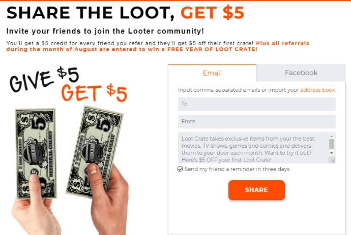 Examples of the Best Referral Program Pop-ups