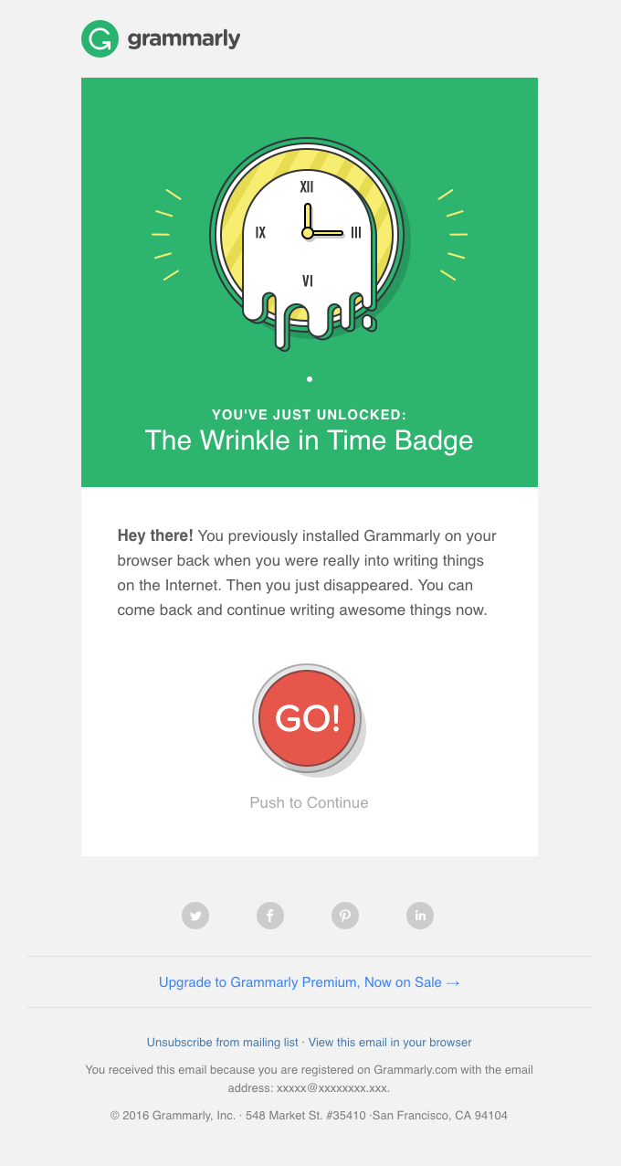 5 Creative Re-Engagement Emails 5 Creative Re-Engagement Emails