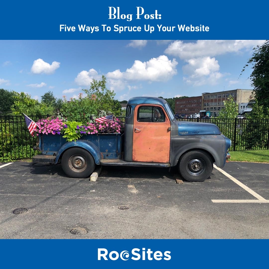 5 Ways To Spruce Up Your Website