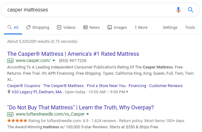 The 11 Best Competitive Ads We’ve Ever Seen on Google