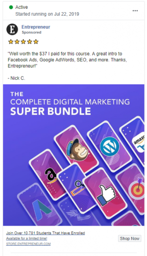 The 8 Best Facebook Ads for Entrepreneurs The 8 Best Facebook Ads for Entrepreneurs