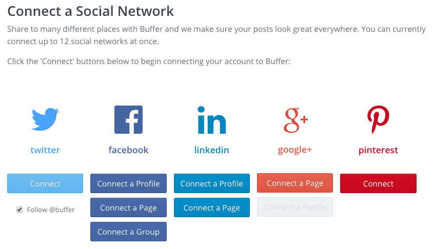 Connected pages. Social connect. Social connect app. Buff social. Buffer use.