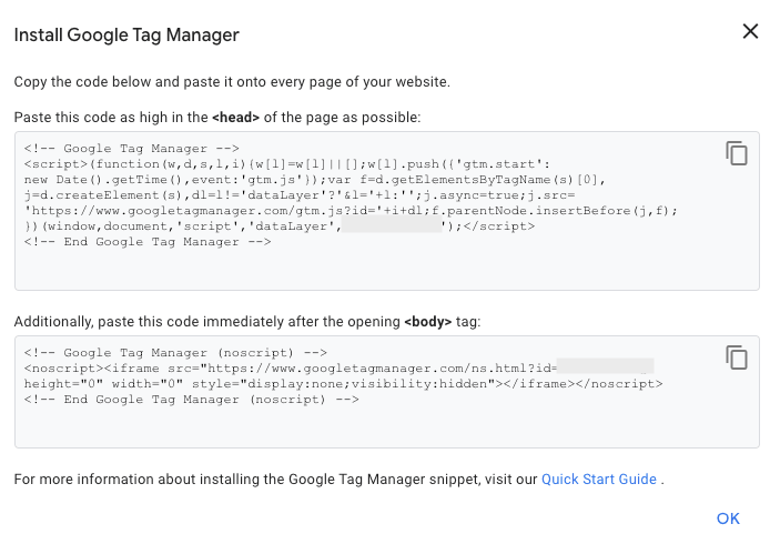 Getting started with Google Tag Manager