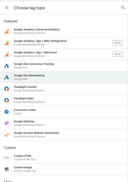 Getting started with Google Tag Manager