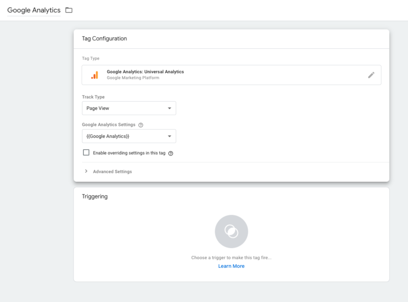 Getting started with Google Tag Manager