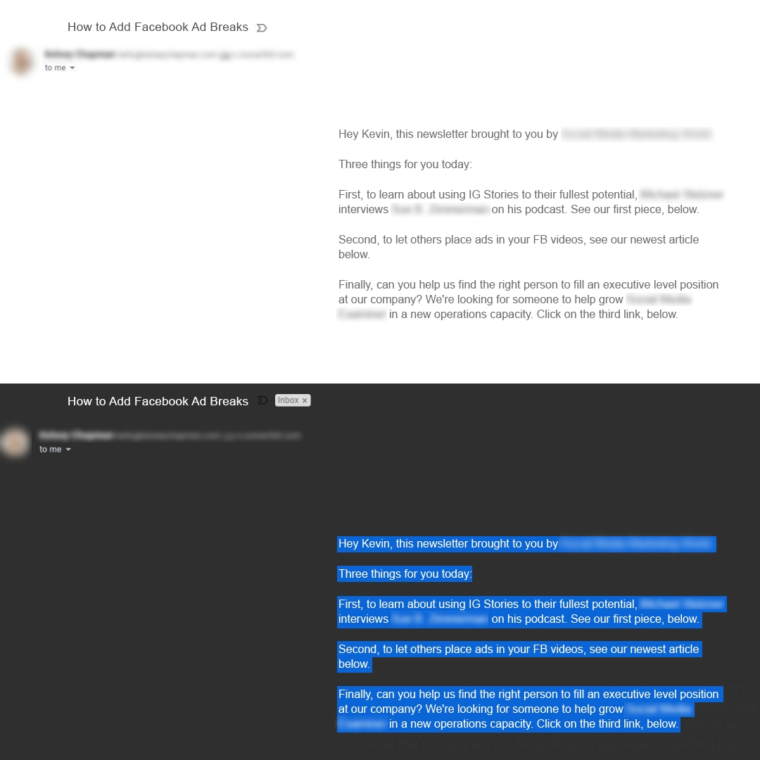 Dark Mode Designs: The Future of Email
