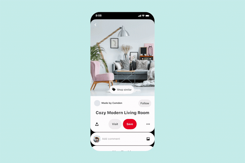 Pinterest boosts ability to ‘Shop’ for in-stock home decor and fashion products