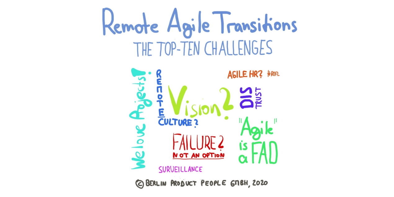 Remote Agile Transitions — The Top-Ten Challenges