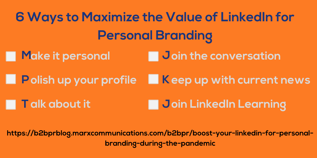 How to Boost Your LinkedIn for Personal Branding During the Pandemic