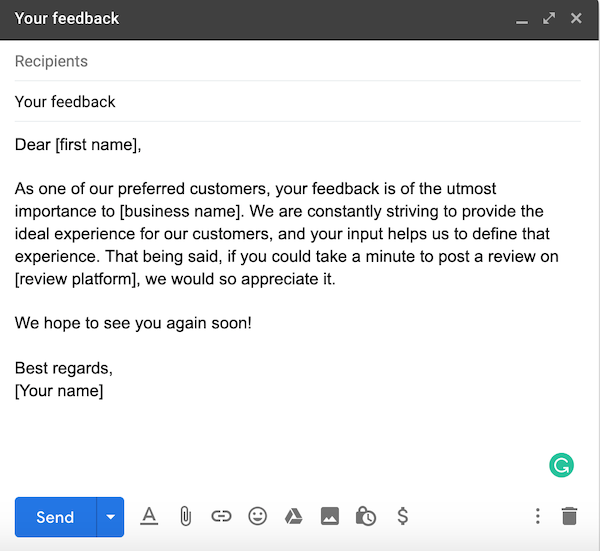 How to Ask for Reviews (With Examples!)