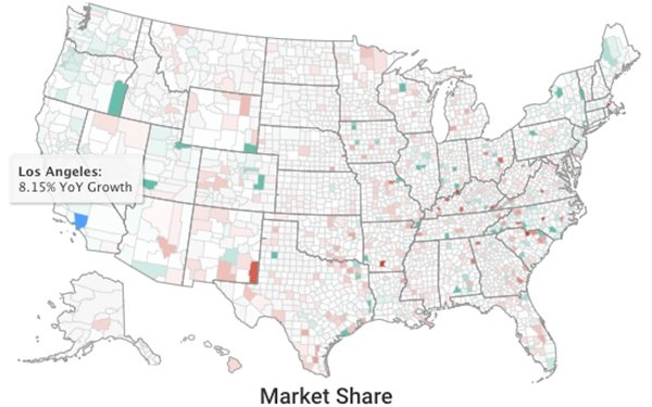 Color-Coded Maps Tell Marketers Where They Need To Increase Advertising