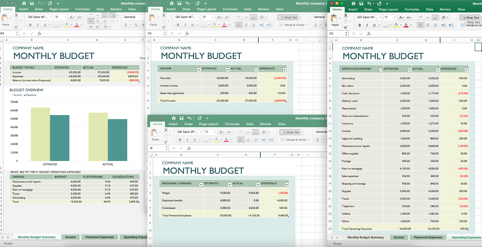 Excel Accounting for Small Businesses: It’s Easier Than You Think