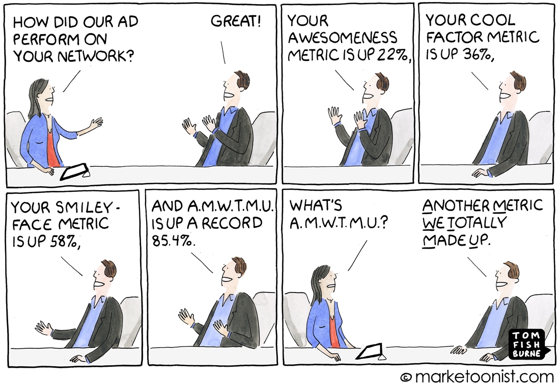 Metrics are up: Marketoon of the Week