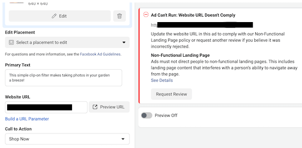 Facebook Ad Not Approved? Here’s What to Do (+10 Tips to Avoid It)