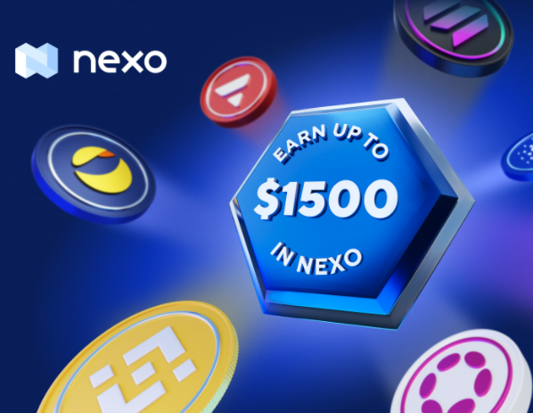 Free Crypto Nexo Promotion – Earn up to $1500 for HODLing