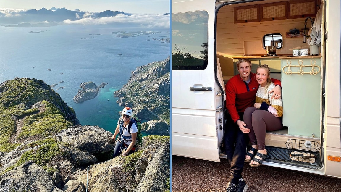 I work a 9-to-5 job from a mountainside van. Here’s how I do it