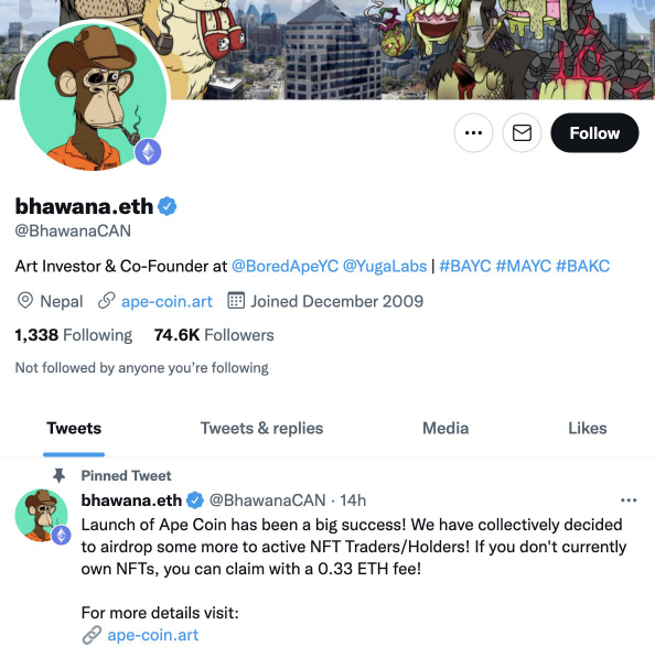 NFT Airdrop Scam – Another Bored Ape Hacked