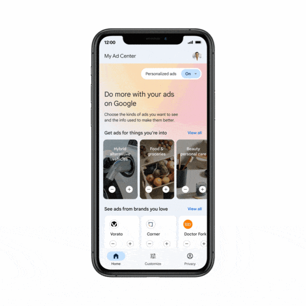 Google giving users greater control over what ads they see