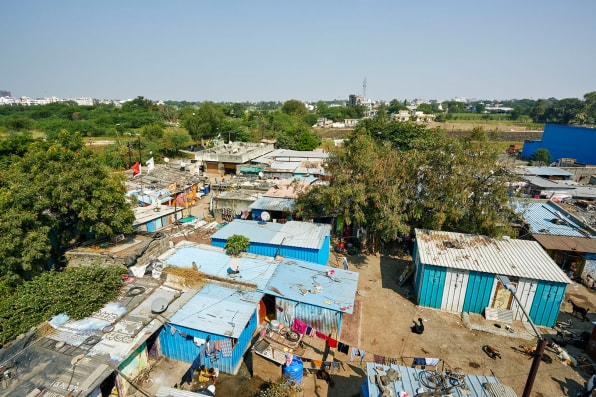 How residents of a slum in India redesigned their neighborhood
