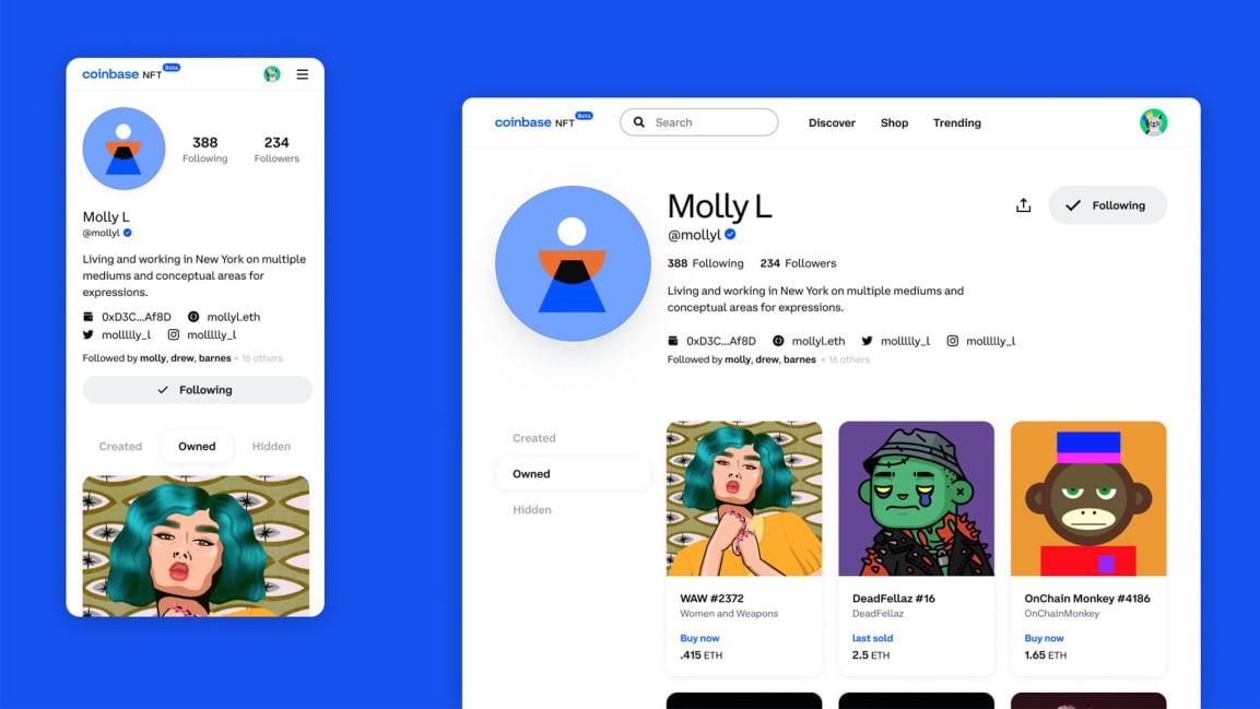 Coinbase wants to be the Instagram of Web3 with its NFT marketplace