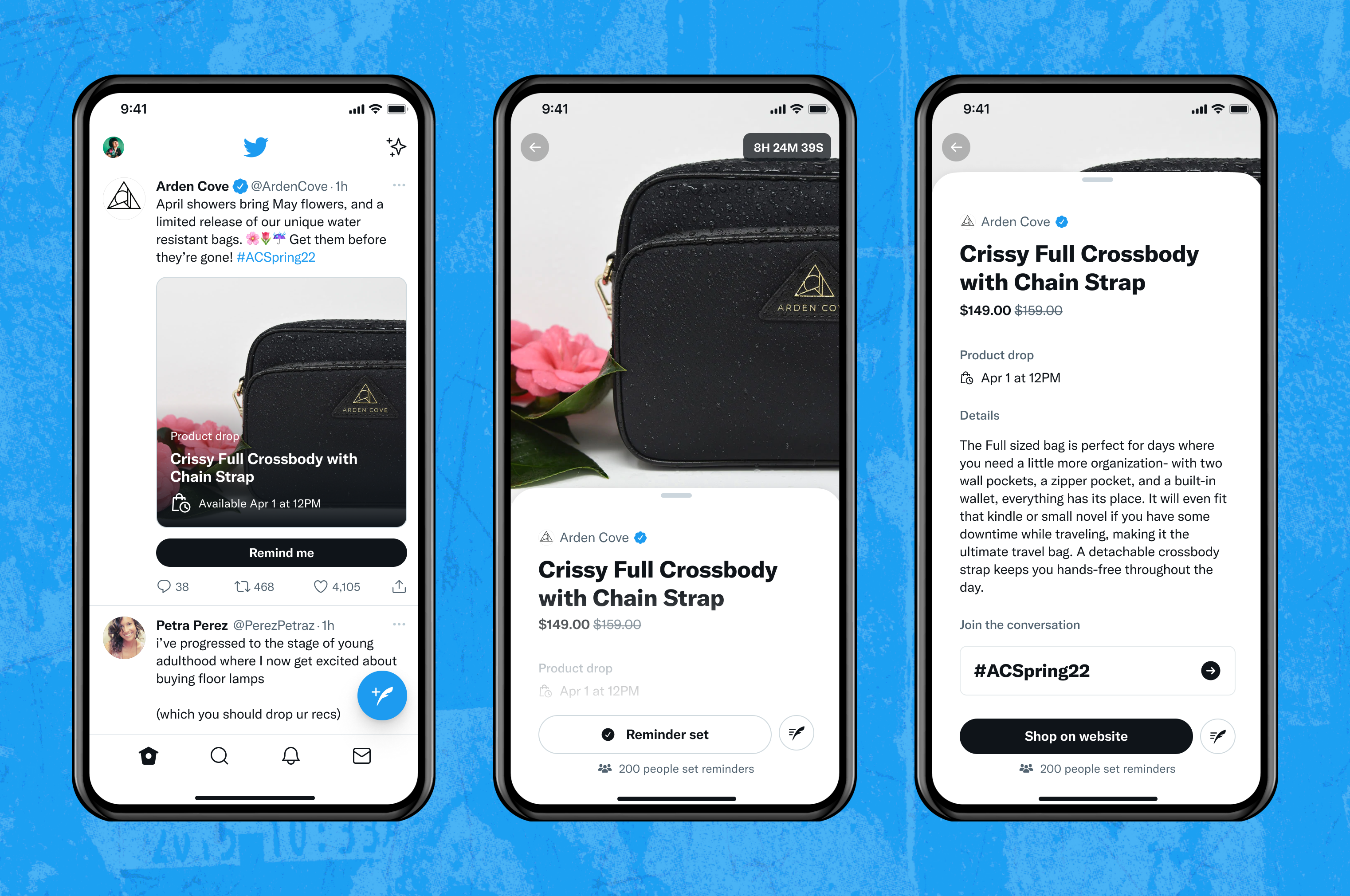 Twitter Product Drops For Merchants Announced