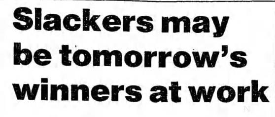 Generation X: the original quiet quitters Generation X: the original quiet quitters