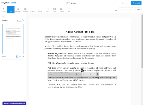 This privacy-friendly site has free tools for PDFs, images, and videos
