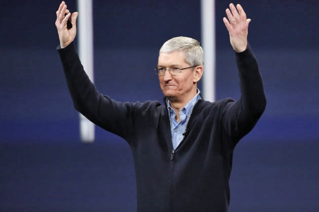 Apple CEO Tim Cook is taking a 40 percent pay cut in 2023