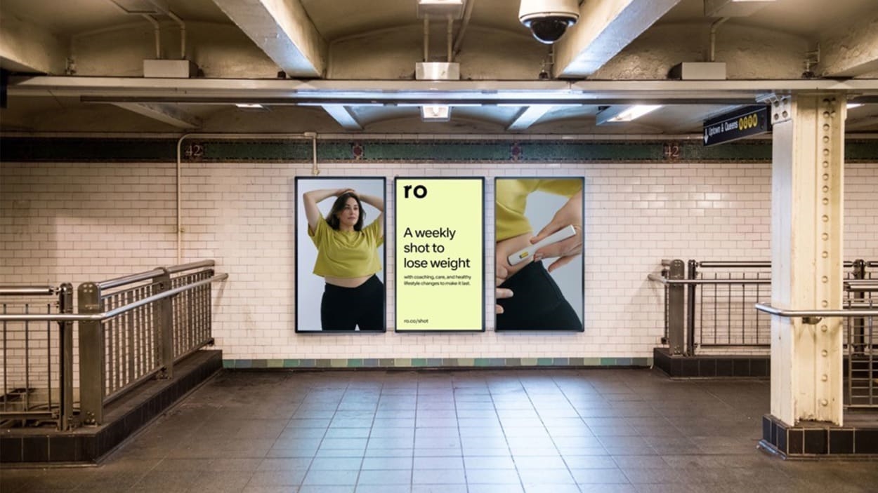 Ads for weight-loss drug Ozempic are now blanketing New York City subways
