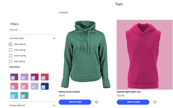 Adobe's Project True Colors Complements Clothing Colors With Skin Tone