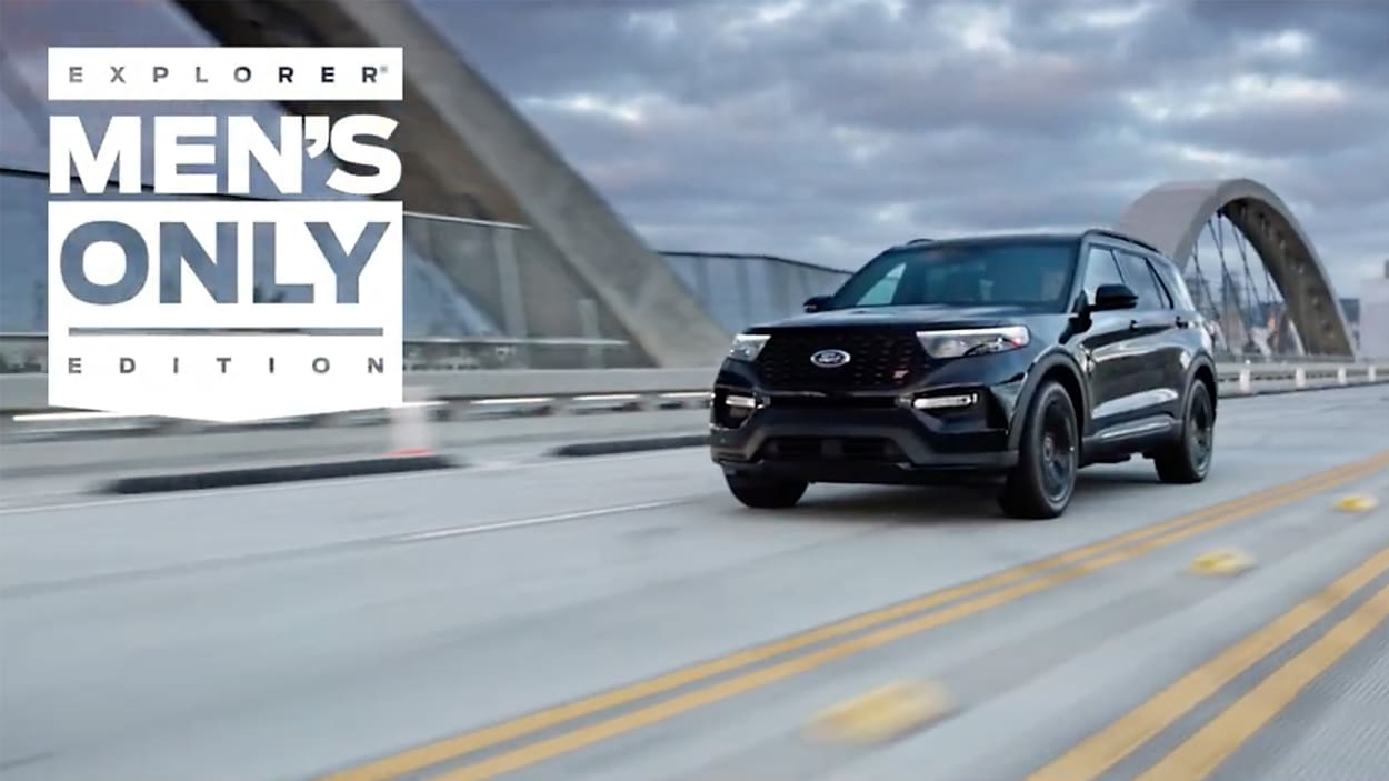 Bryan Cranston imagines what a Ford Explorer would look like without women inventors