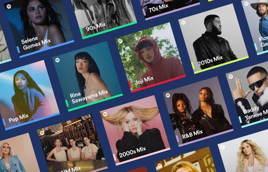 Spotify's Niche Mixes let you generate personalized playlists for almost anything