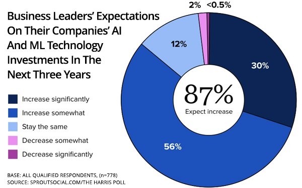 Brands Expect to Spend More On AI And ML Despite Challenges, Study Finds
