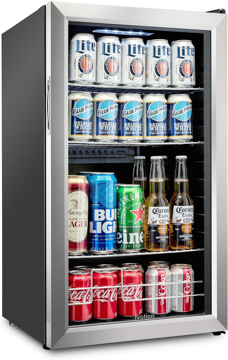 Ivation 126 Can Mini Fridge for Beer