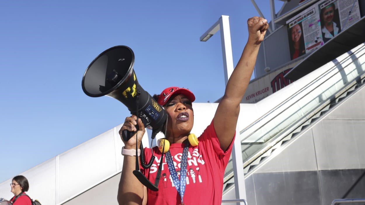 Las Vegas hospitality workers just overwhelmingly authorized a casino and hotel strike