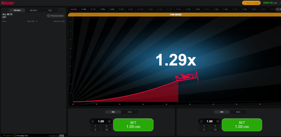 10 Best Crash Gambling Sites for 2023 The main game window of Aviator