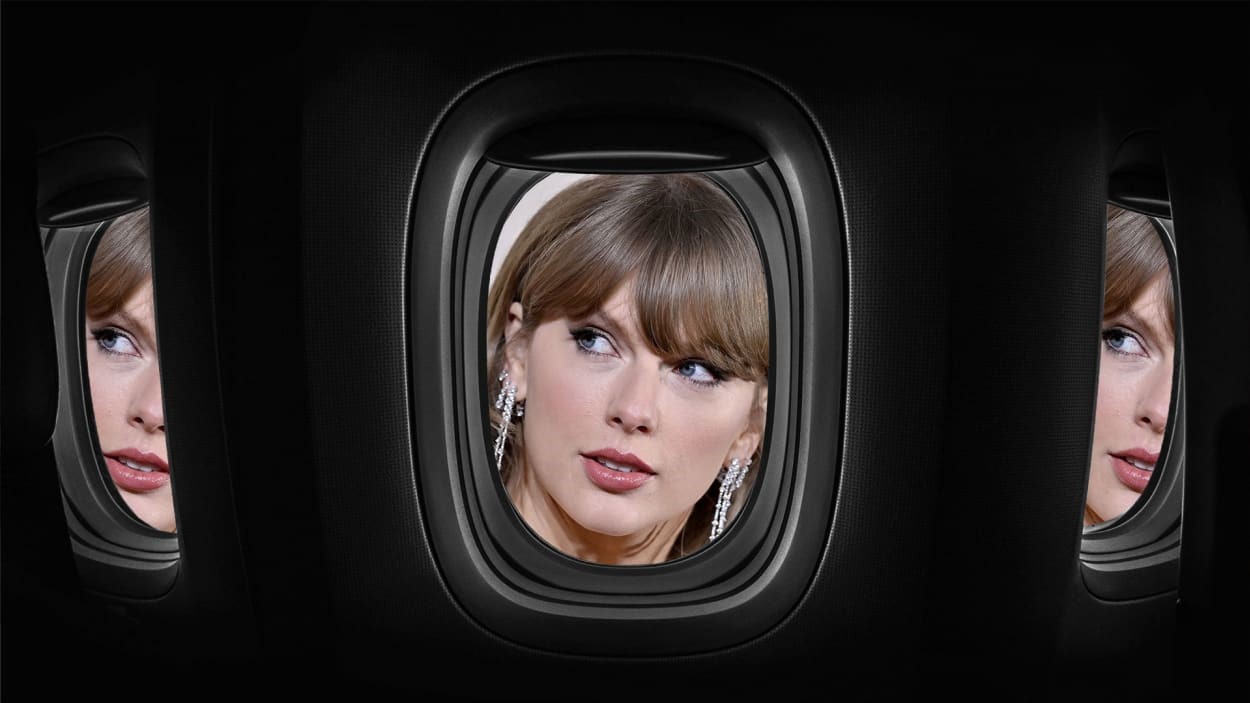 In defending Taylor Swift’s jet-setting ways, Swifties miss the point